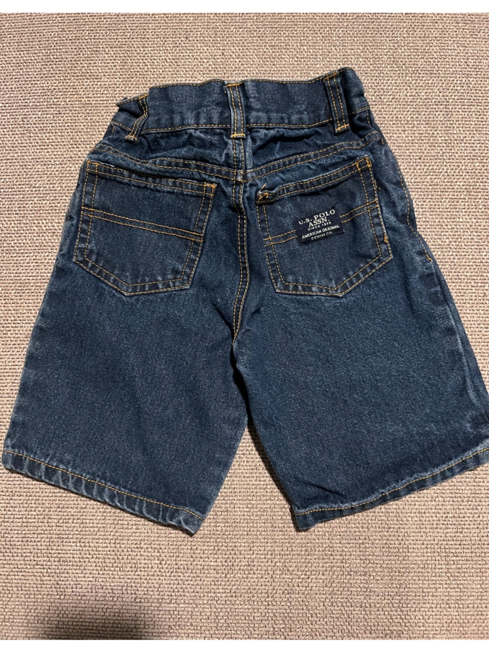 Vintage Polo Baggy Jean Shorts